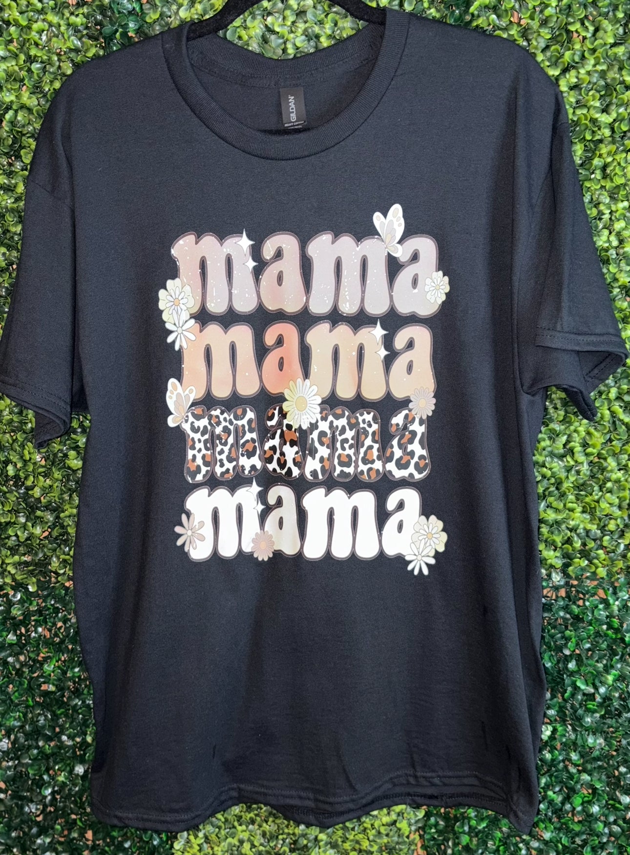 Mama Retro Flower Tee