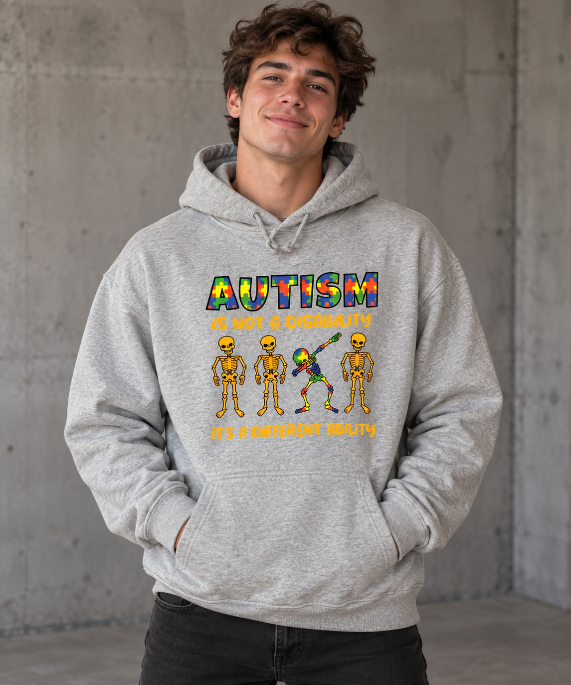 Different Ability Autism Awareness Hoodie
