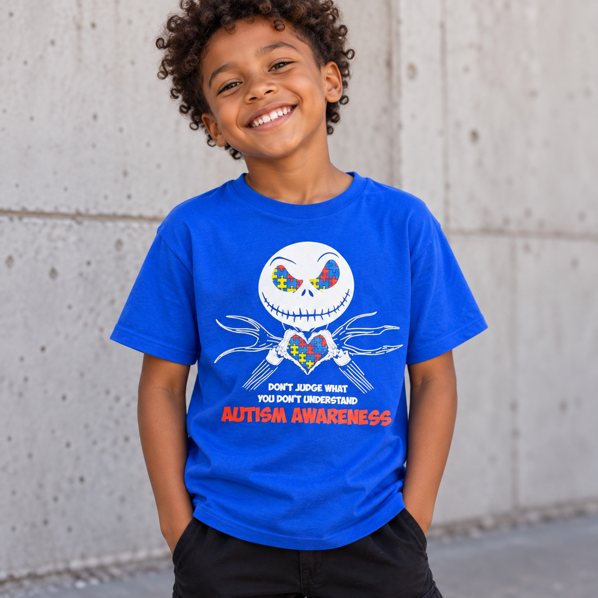 Autism Awareness "Don't Judge" T-Shirt