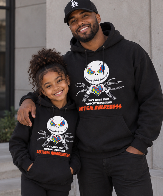 Autism Awareness "Don't Judge What You Don't Understand" Hoodie