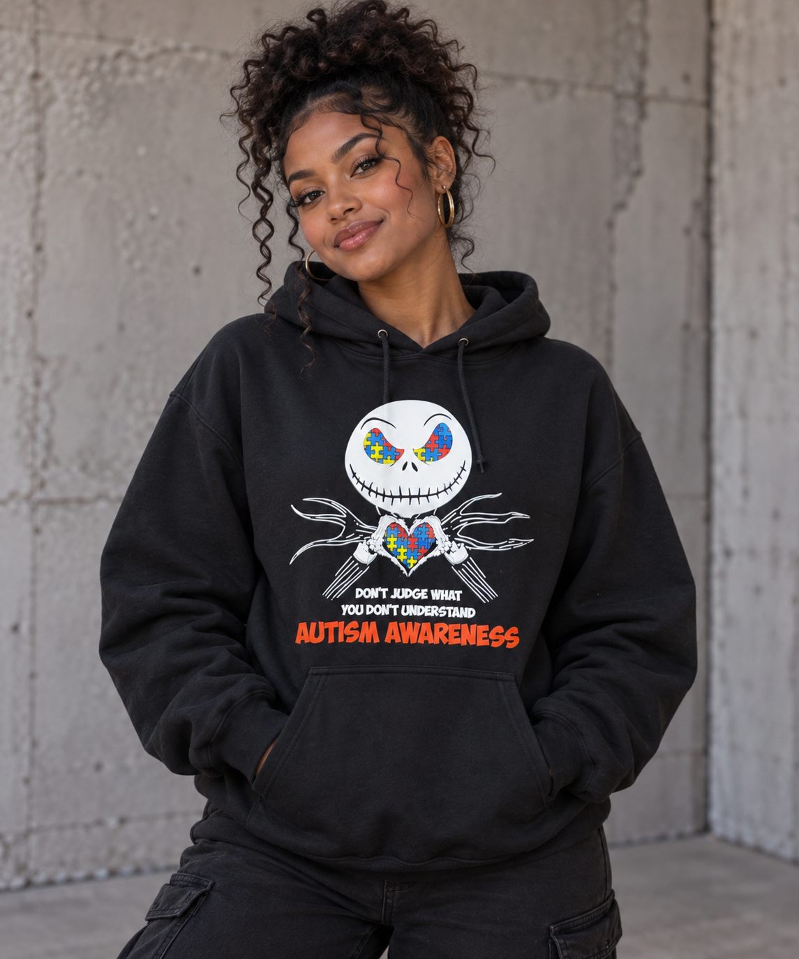 Autism Awareness "Don't Judge What You Don't Understand" Hoodie
