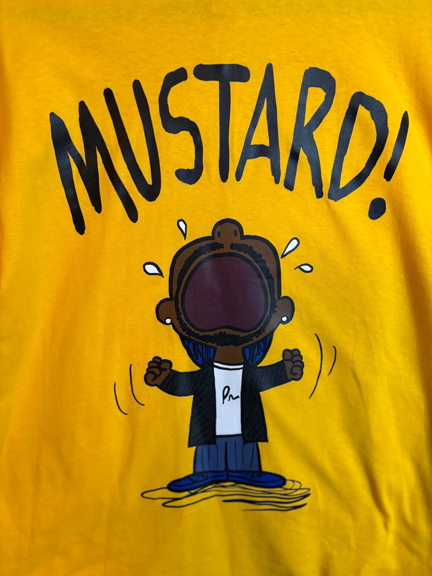 Lamar Mustard Label Tee