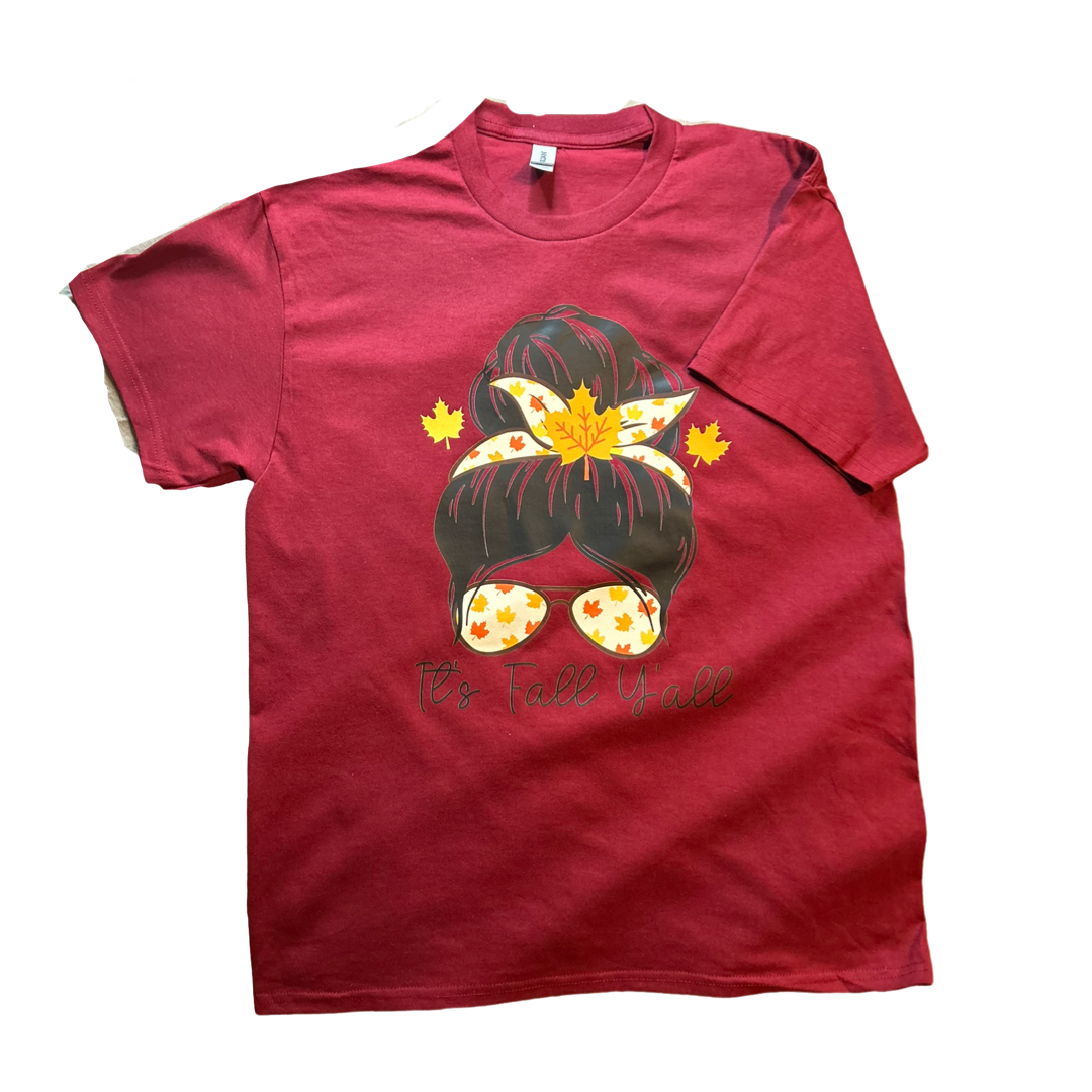 Ms. Messy Bun Women's Short Sleeve T-Shirt