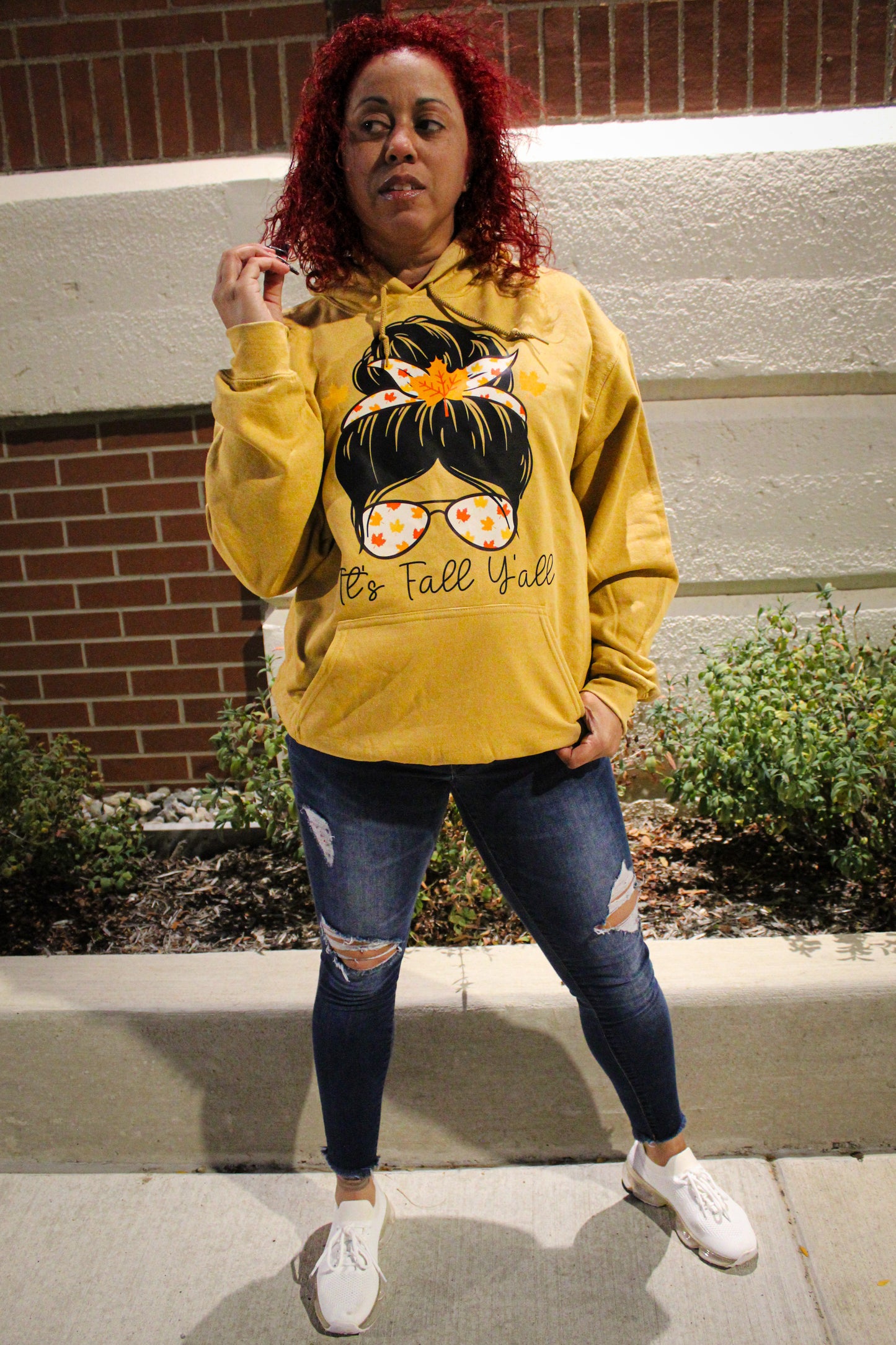 Ms. Messy Bun Women's Hoodie