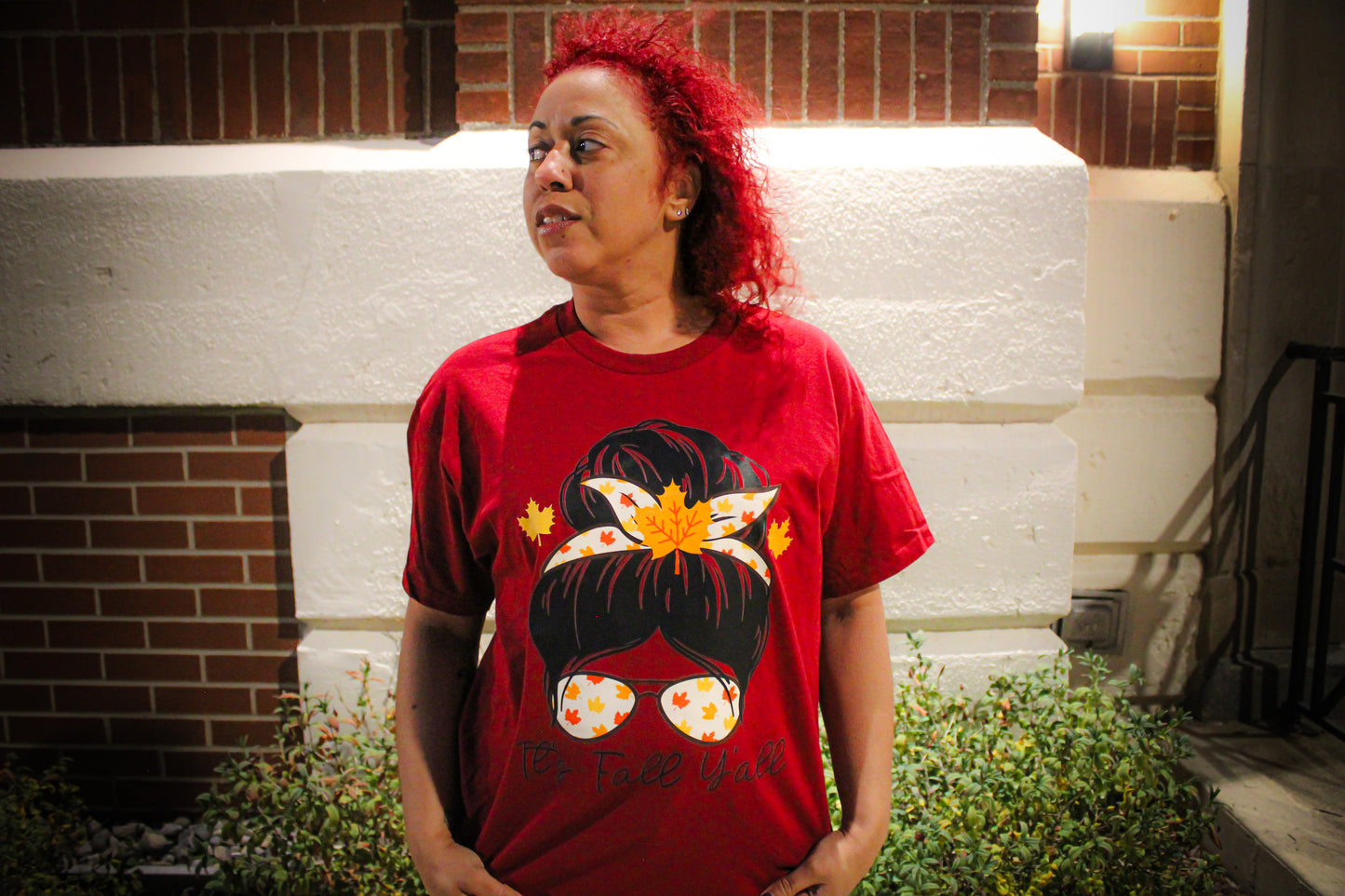 Ms. Messy Bun Women's Short Sleeve T-Shirt