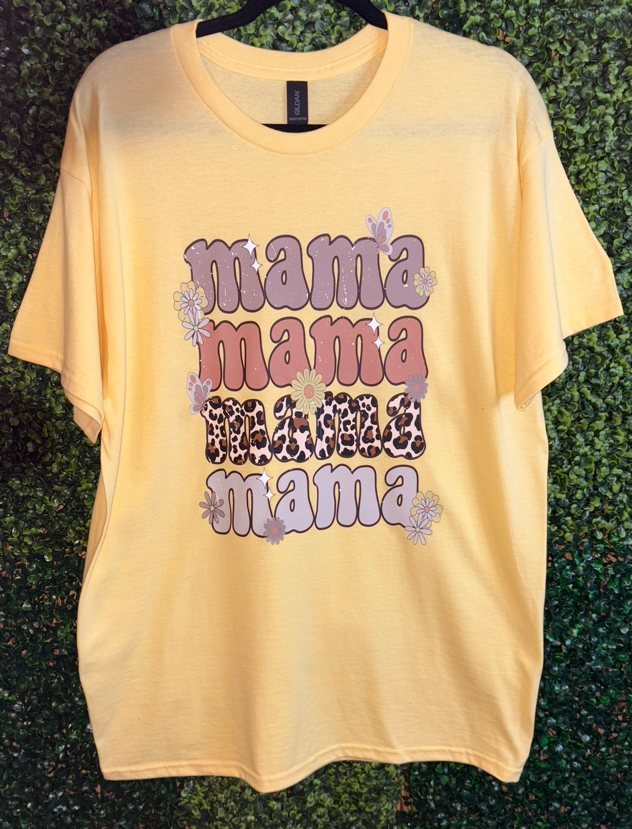 Mama Retro Flower Tee