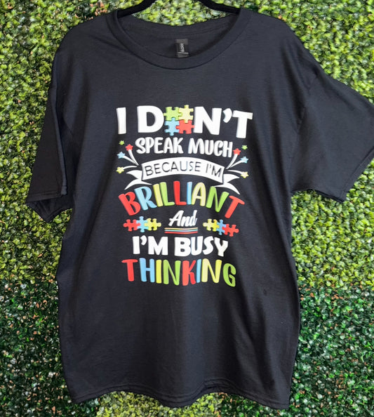 I Don't Speak Much Tee