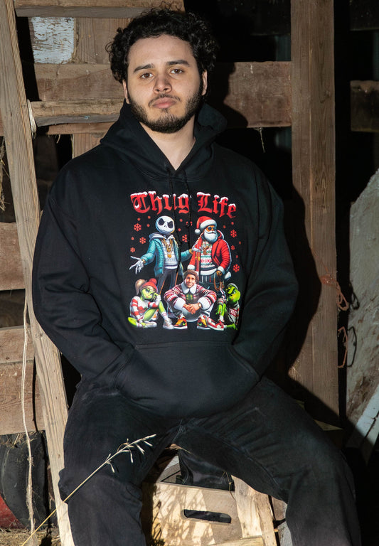 Christmas Thug Life Hoodie